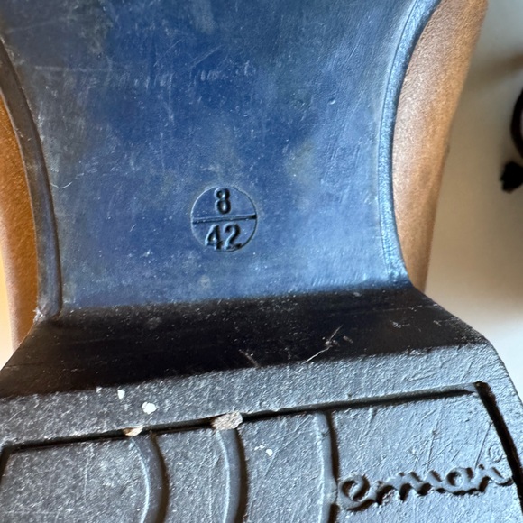 High End Ben Sherman Retro Funky Brown Leather Men's Oxford Shoes 42 / US 9 - Picture 7 of 9